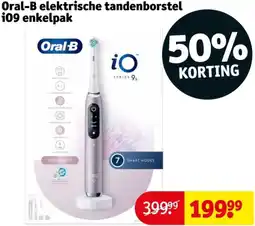 Kruidvat Oral-B elektrische tandenborstel i09 enkelpak aanbieding