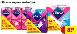 Kruidvat Libresse supervoordeelpak aanbieding