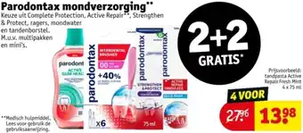 Kruidvat Parodontax mondverzorging aanbieding