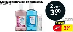 Kruidvat Kruidvat mondwater en mondspray aanbieding