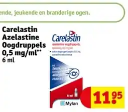 Kruidvat Carelastin Azelastine Oogdruppels aanbieding
