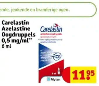 Kruidvat Carelastin Azelastine Oogdruppels aanbieding
