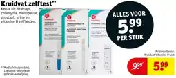 Kruidvat Kruidvat zelftest aanbieding