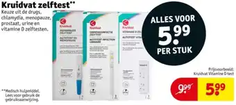 Kruidvat Kruidvat zelftest aanbieding