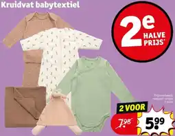 Kruidvat Kruidvat babytextiel aanbieding