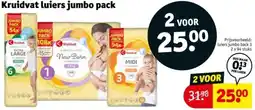 Kruidvat Kruidvat luiers jumbo pack aanbieding
