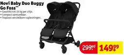 Kruidvat Novi Baby Duo Buggy Go Foss aanbieding