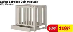 Kruidvat Cabino Baby Box Quin met lade aanbieding