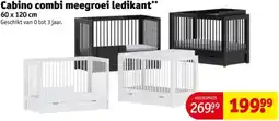 Kruidvat Cabino combi meegroei ledikant aanbieding