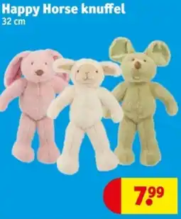 Kruidvat Happy Horse knuffel aanbieding
