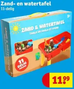 Kruidvat Zand en watertafel aanbieding