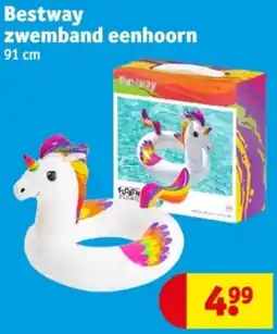 Kruidvat Bestway zwemband eenhoorn aanbieding
