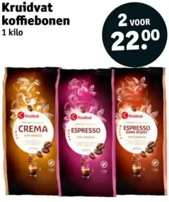 Kruidvat Kruidvat koffiebonen aanbieding