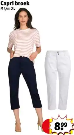 Kruidvat Capri broek aanbieding