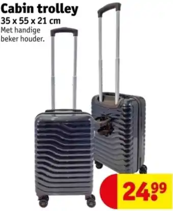 Kruidvat Cabin trolley aanbieding