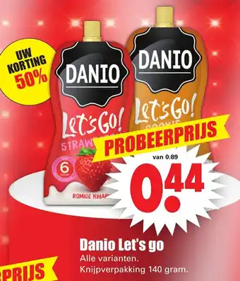 Dirk Danio Let's go aanbieding