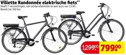 Kruidvat Villette Randonnée elektrische fiets aanbieding