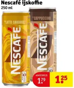 Kruidvat Nescafé ijskoffie aanbieding