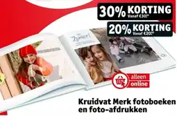 Kruidvat Kruidvat Merk fotoboeken en foto-afdrukken aanbieding