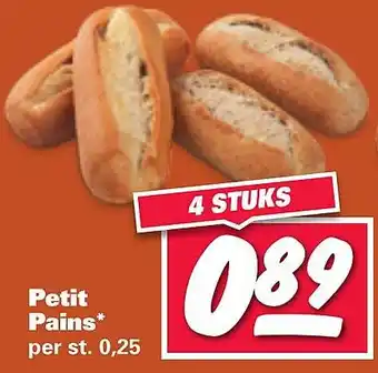 Nettorama Petit Pains aanbieding