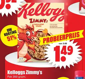 Dirk Kelloggs Zimmy's aanbieding