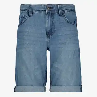 Scapino Unsigned jongens denim short donkerblauw aanbieding
