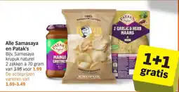 Albert Heijn Alle Samasaya en Patak's aanbieding
