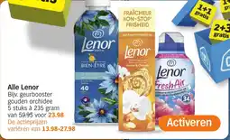 Albert Heijn Alle Lenor aanbieding