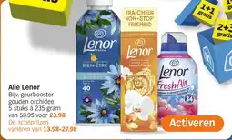 Albert Heijn Alle Lenor aanbieding