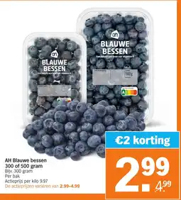 Albert Heijn AH Blauwe aanbieding