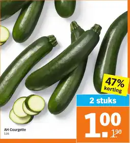 Albert Heijn AH Courgette aanbieding