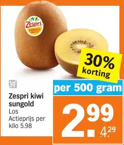 Albert Heijn Zespri kiwi sungold aanbieding