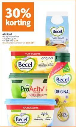 Albert Heijn Alle Becel aanbieding