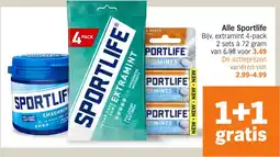 Albert Heijn Alle Sportlife aanbieding