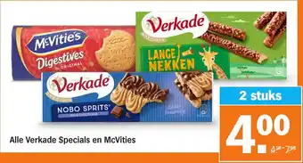 Albert Heijn Alle Verkade Specials en McVities aanbieding