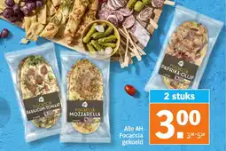 Albert Heijn Alle AH Focaccia gekoeld aanbieding