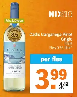Albert Heijn Cadis Garganega Pinot Grigio aanbieding