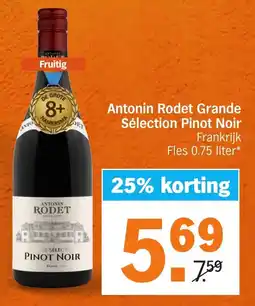 Albert Heijn Antonin Rodet Grande Sélection Pinot Noir aanbieding