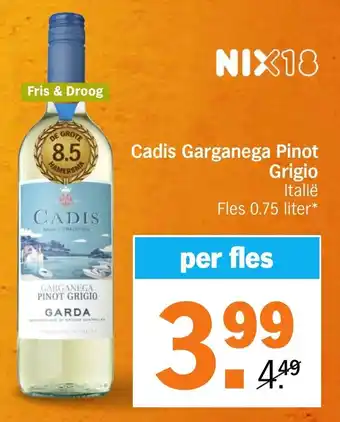 Albert Heijn Cadis Garganega Pinot Grigio aanbieding