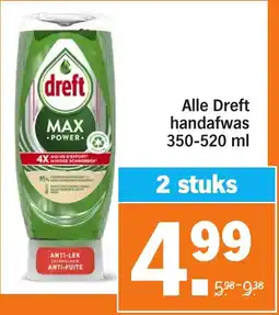 Albert Heijn Alle Dreft handafwas aanbieding