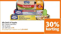 Albert Heijn Alle Swirl of Toppits aanbieding