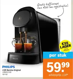 Albert Heijn Philips L'OR Barista Original aanbieding