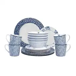 Bol.com Laura Ashley Blueprint Collectables Serviesset - Servies - 4 persoons - 16 Delig aanbieding