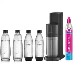 MediaMarkt SODASTREAM DUO MegaPack Zwart aanbieding