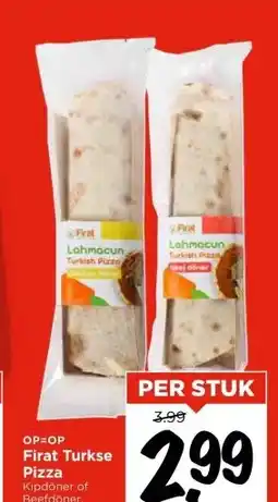 Vomar Voordeelmarkt Firat Turkse Pizza aanbieding