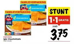 Vomar Voordeelmarkt DIEPVRIES Iglo Visschnitzels aanbieding