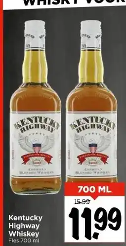 Vomar Voordeelmarkt Kentucky Highway Whiskey aanbieding