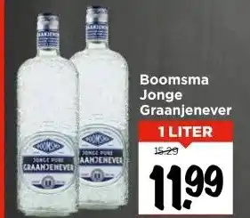 Vomar Voordeelmarkt Boomsma Jonge Graanjenever aanbieding
