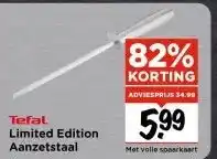 Vomar Voordeelmarkt Tefal Limited Edition Aanzetstaal aanbieding