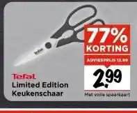 Vomar Voordeelmarkt Tefal Limited Edition Keukenschaar aanbieding